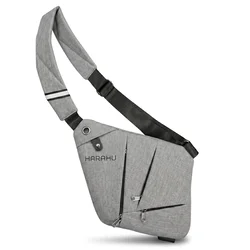Moška Crossbody Torba HARAHU Pulse - Siva KP40322