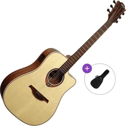 LAG Tramontane 88 T88DCE Basic SET Natural Elektroakustična dreadnought