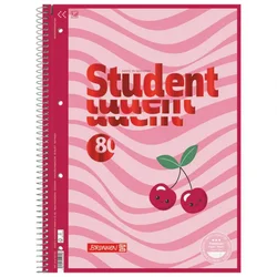 BLOK KOLEGIJ A4 CRTE  80L PERFORACIJA PLUS 4RUPE FRUITY LOVE BRUNNEN 10-67927 522