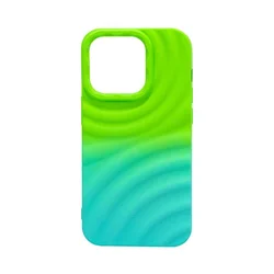Maska za telefon OMBRE WAVE za Iphone 12 Pro (6.1) DZ6, Zelena