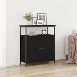 Kreveta Crni hrast 70 x 30 x 80 cm Konstruirano drvo