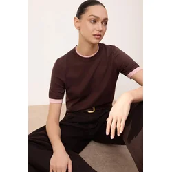 Trendyol Milla Ženska bluza, Braon