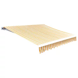 Platno za tendu boja suncokreta i bijela 3 x 2,5 m (bez okvira)