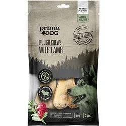 PrimaDog Rough chews Jagnjetina i Borovnica S 105 g (10 cm,3 kom)