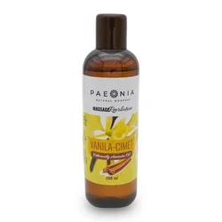 Paeonia Ulje za masažu Vanila i cimet, 200 ml