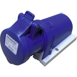 MENNEKES Stenska doza MENNEKES 1341 CEE-Cara  TwinContact 16 A 3p modra IP44