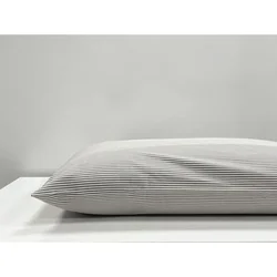 Jastučnica Tamna Siva boja 40x60cm 100% pamuk Dezen Horizon