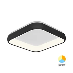 Braytron Plafonjera BRY-BELLA-MLS-SR-KVADRATNA-CRNA-36W-3U1-IP20