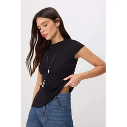 Trendyol Milla Ženska majica TWOSS26TS00299, Crna