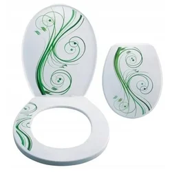 BISK 3D vzorec straniščne deske Jasmin