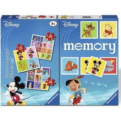 Ravensburger društvena igra –Disney 3 x puzzle i igra memorije RA20985