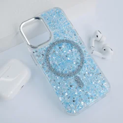 Maska za telefon Mag Case Glue za iPhone 16, Plava