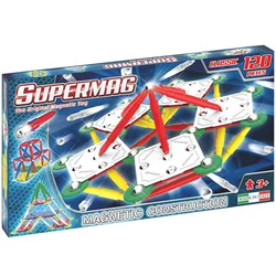 Supermag: Classic Primary 120-delna magnetna gradbena igrača