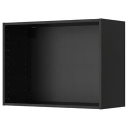 METOD Zidni element, Crnosiva, 80x37x60 cm