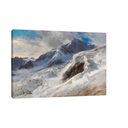 Canvas Slika na platnu Monte-Rosa, Edward Theodore Compton, Bez rama, 45x30cm