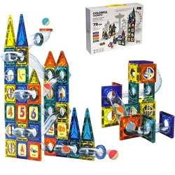 3D Magnetne kocke 73 delova