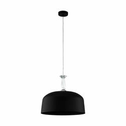 Eglo 39588 - Luster na sajli MONTE FUERTE 3xE27/10W/230V, crni