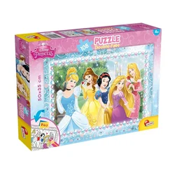 LISCIANI Puzzle Princess 2u1 složi I oboji - 108 delova
