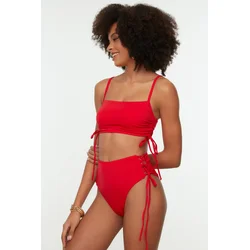 Trendyol Bikini hlačke rdeča
