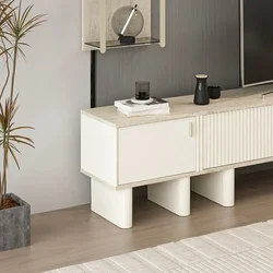 Hanah Home TV komoda Valento 20217, 50 cm, Moonstone / travertin