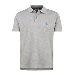U.S. POLO ASSN. Majica  pegasto siva