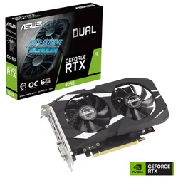 ASUS GeForce RTX 3050 Grafička karta 6GB, 128bit, DUAL-RTX3050-O6G