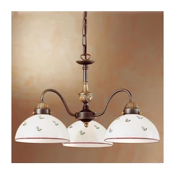 Kolarz 731.83.69 - Luster na lancu NONNA 3xE27/75W/230V crvena