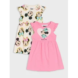 Sinsay - Komplet od 2 haljine Minnie Mouse - begonija