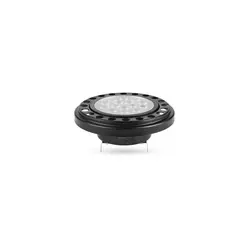 LED sijalica ECOLINE AR111 G53/12W/12V 3000K 30° crna - Brilagi