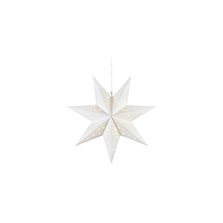 Markslöjd 705897 - božićna LED dekoracija BLANK, 0,2 W, napajanje 3×AA, prečnik 45 cm, bela