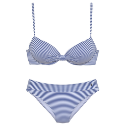 s.Oliver Bikini, modra, bela