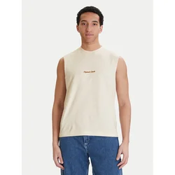JACK & JONES Majica JORNORREBRO  rjava / bela