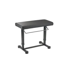 Konig & Meyer 14080 piano Bench Uplift Black Leather