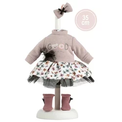 Llorens P535-49 oblačila za punčko velikosti 35 cm z dodatki