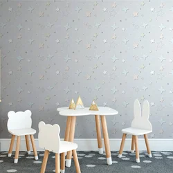 Tapeta pastelne zvezdice - 49x1000