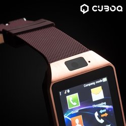 CUBOQ Pametni sat - Smartwatch elegant - Rose Gold