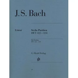 BACH J.S:PARTITEN 1-6/SIX PARTITAS BWV 825-830