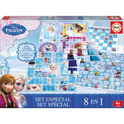 Set juegos 8 en 1 Frozen Disney