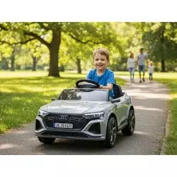 Audi SQ8 Sivi Dečiji Auto Licencirani