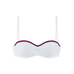 s.Oliver Bikini zgornji del rdeča/črna/bela
