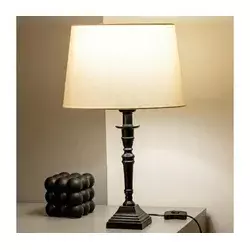 Brilagi - Stona lampa CERIA 1xE27/60W/230V prečnik 30 cm crna/bež