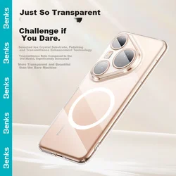 Benks Maska za mobilni telefon Huawei Pura80 Pro/Pro+, Providna