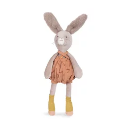 MOULIN ROTY Plišana igračka Zeka Trois Petits Lapins, Roze