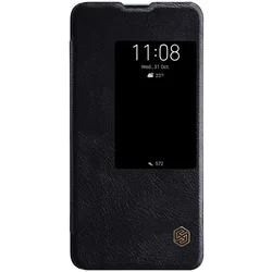 Maska na preklop Nillkin Qin za Huawei Mate 20 X, Crna