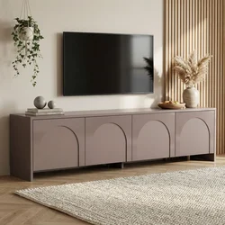 Nordure TV komoda, 180x45x32cm, Siva
