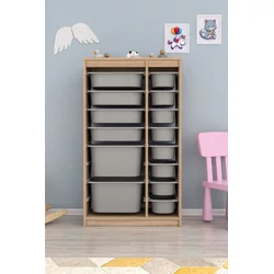 HANAH HOME Višenamenska polica Montana Xs 2D4N8U Sonomo Grey