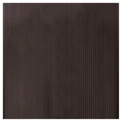 Vidaxl Preproga pravokotna temno rjava 100x100 cm bambus