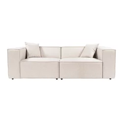 ATELIER DEL SOFA Sofa dvosed Lora 2 Seater Light Brown