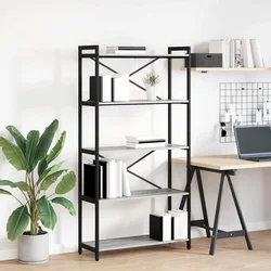 Polica Sivi hrast sonoma 80 x 30 x 155 cm Konstruirano drvo