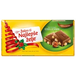 COKOLADA MLECNA LESNIK NAJLEPSE ZELJE 190G
